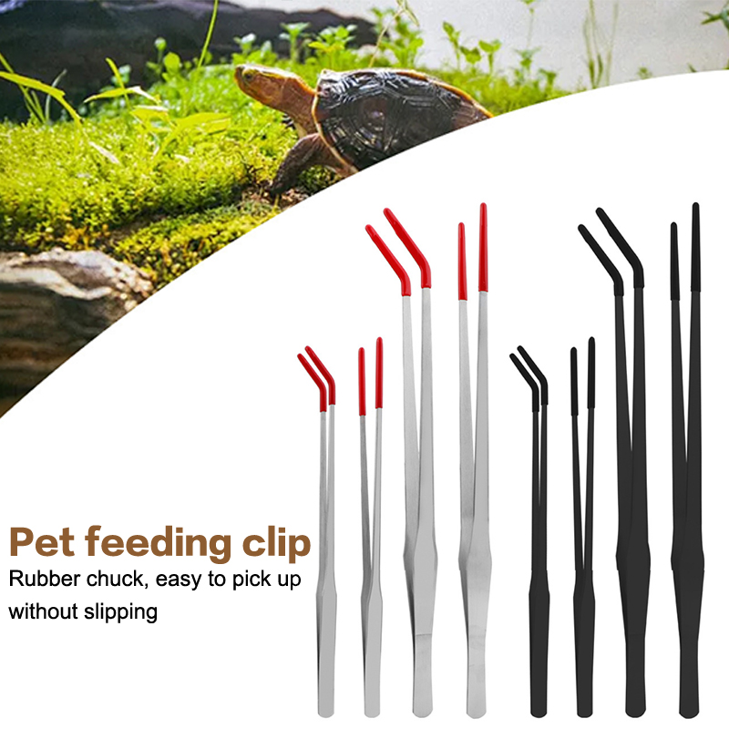 Roestvrijstalen reptielenvoert - Feeding Tong Stainless recensie en prijs